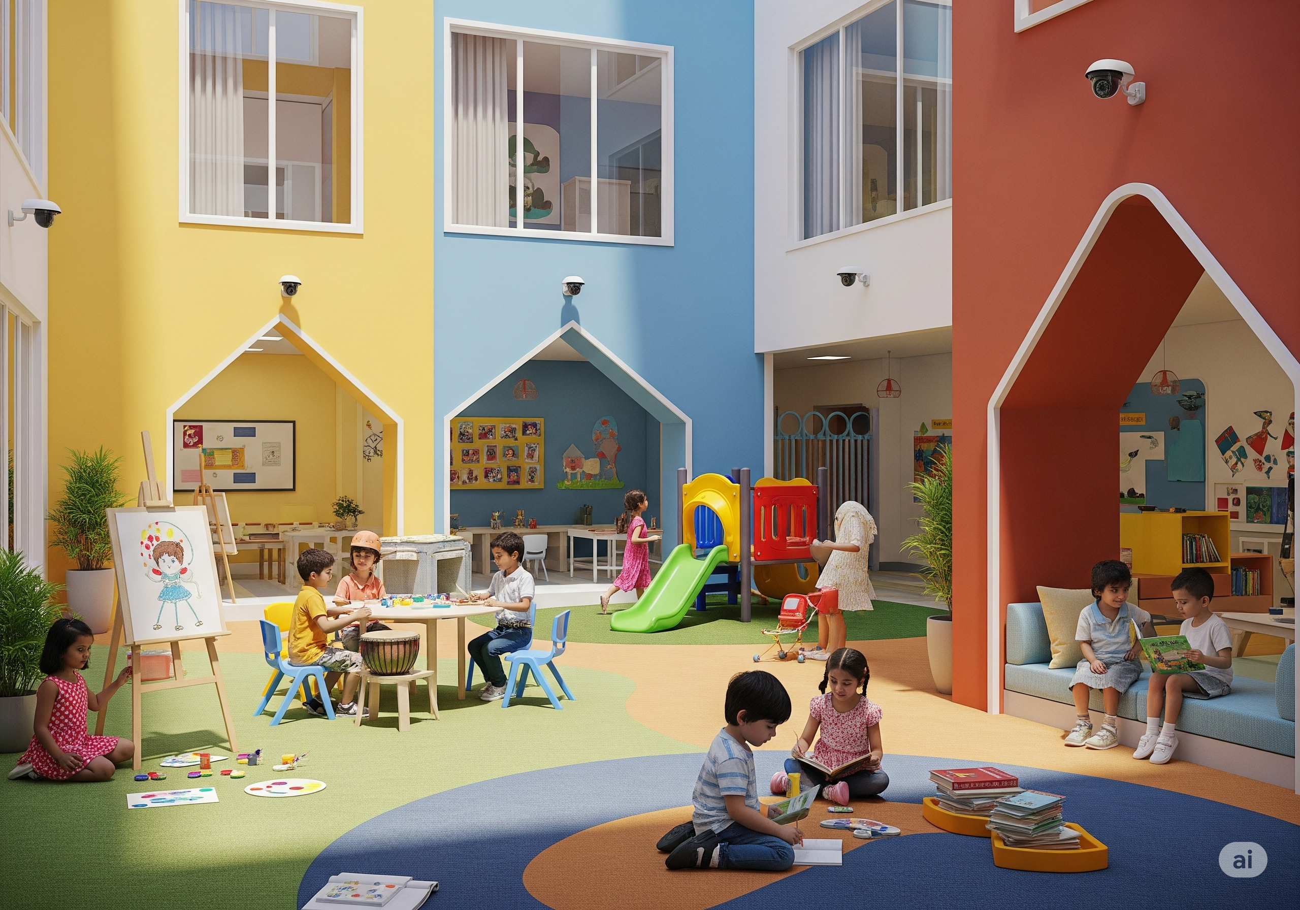 24×7 CCTV-Secured Campus